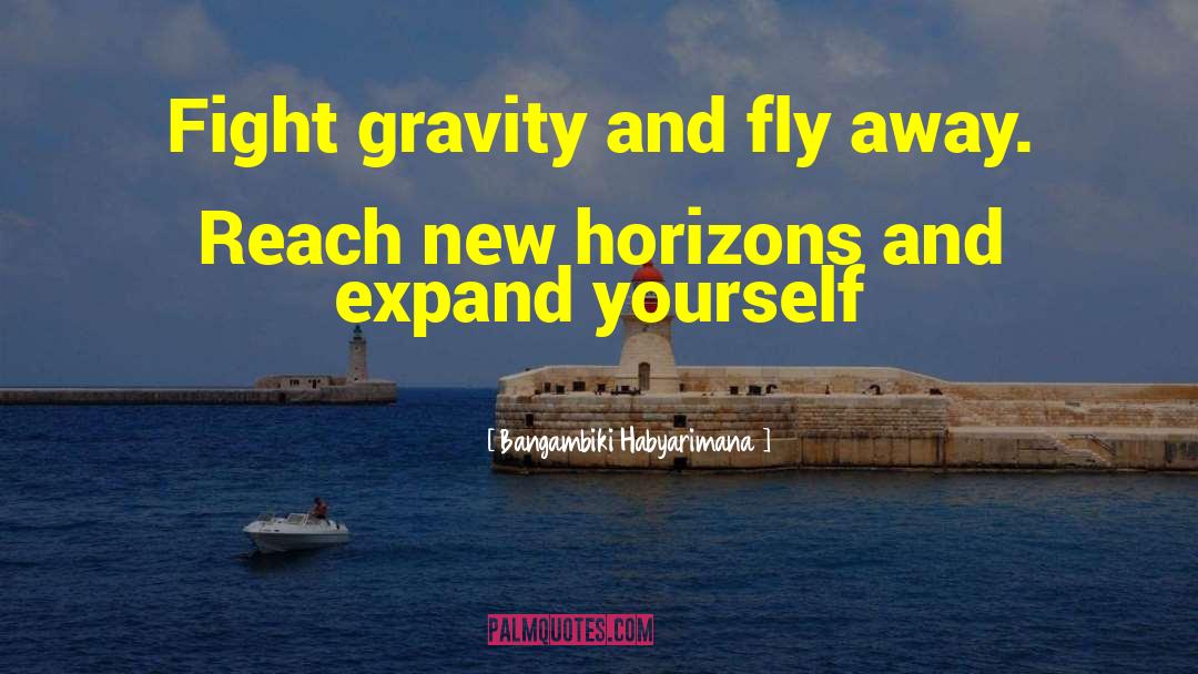 New Horizons quotes by Bangambiki Habyarimana