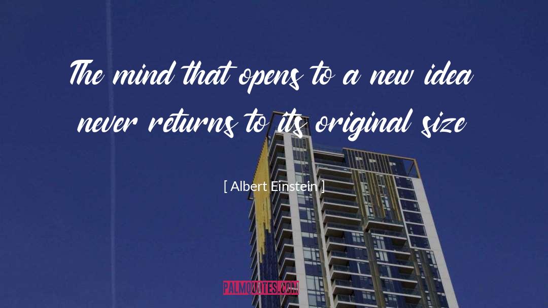 New Ideas quotes by Albert Einstein