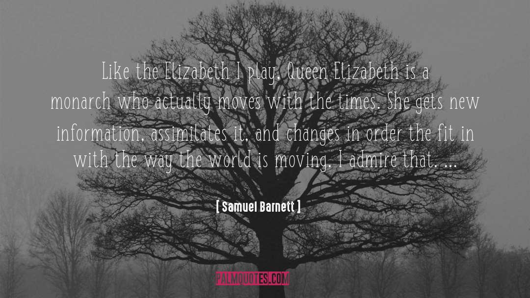 New Information quotes by Samuel Barnett