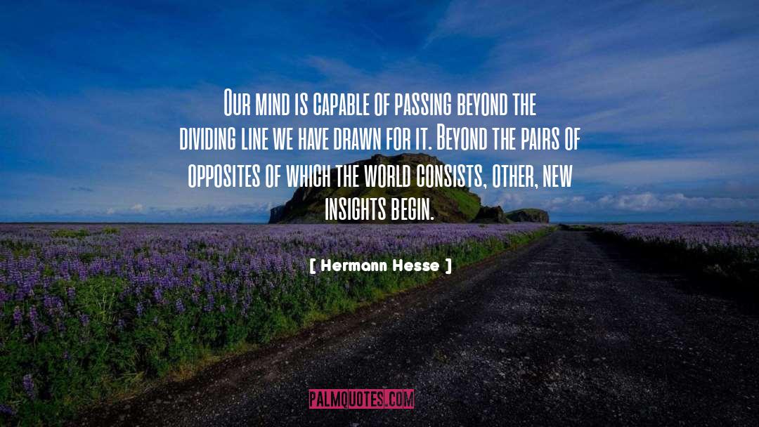 New Insights quotes by Hermann Hesse