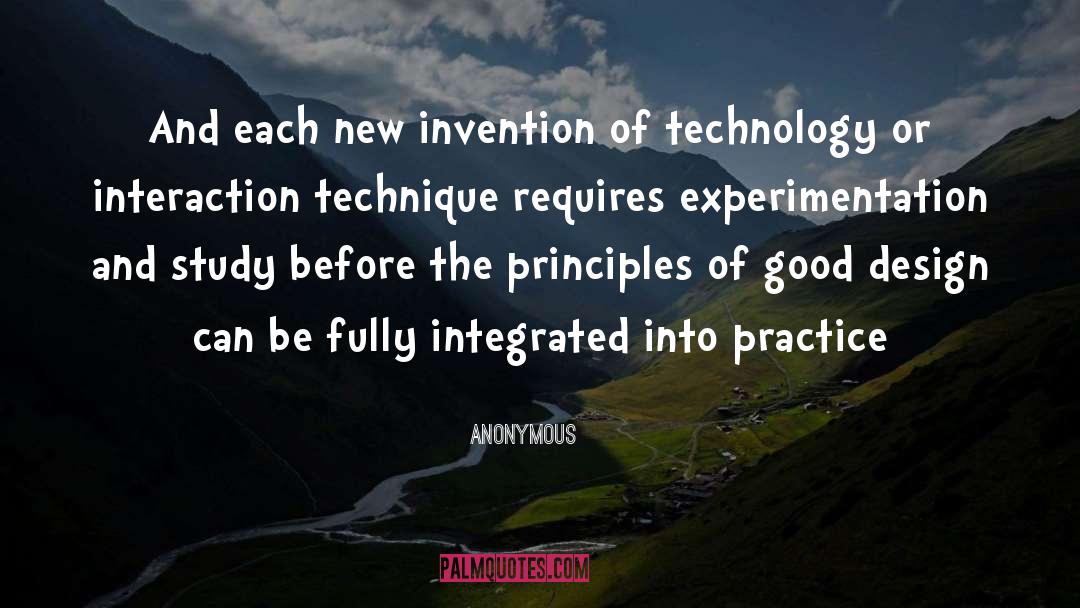 New Invention quotes by Anonymous