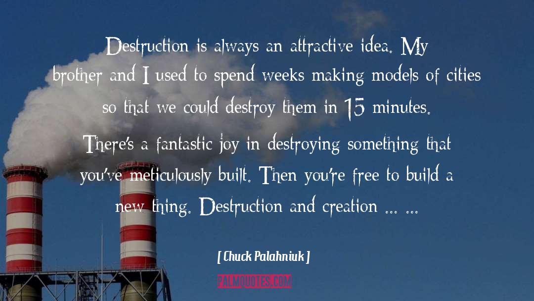 New Inventions quotes by Chuck Palahniuk