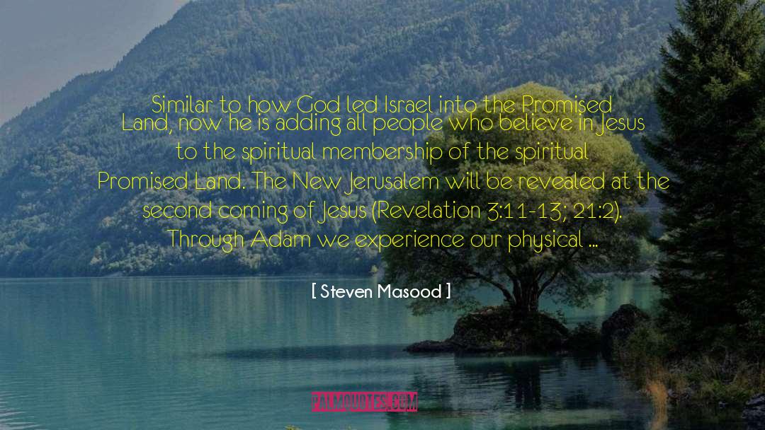 New Jerusalem quotes by Steven Masood