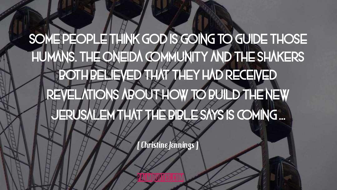 New Jerusalem quotes by Christine Jennings