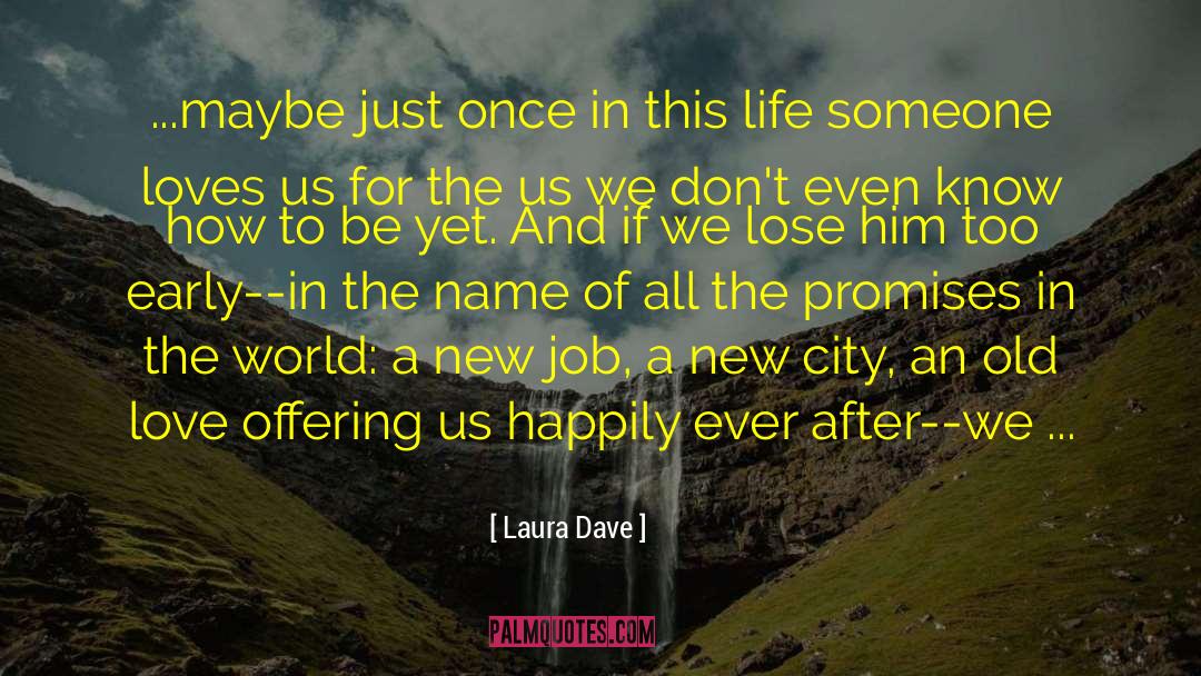 New Job quotes by Laura Dave