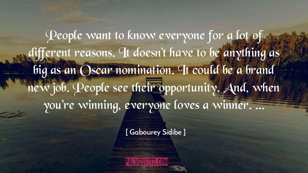 New Job quotes by Gabourey Sidibe