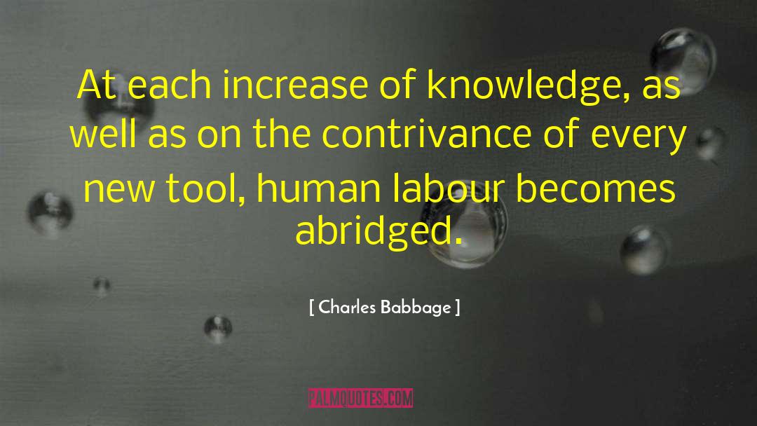 New Journalism quotes by Charles Babbage
