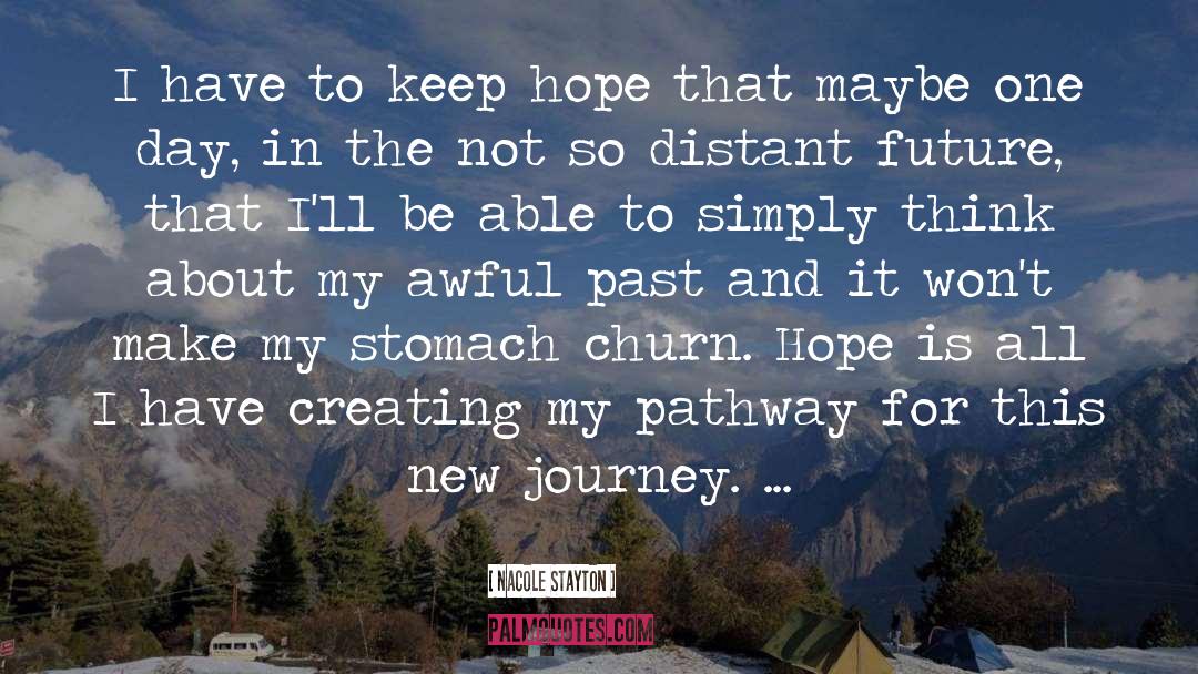 New Journey quotes by Nacole Stayton
