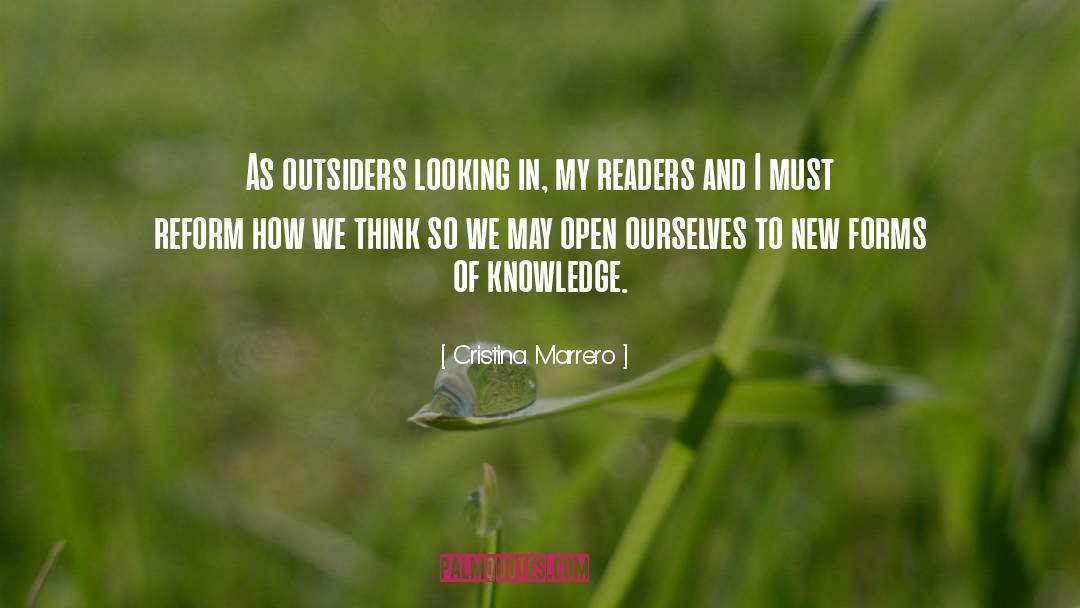 New Knowledge quotes by Cristina Marrero