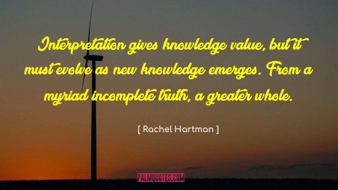 New Knowledge quotes by Rachel Hartman