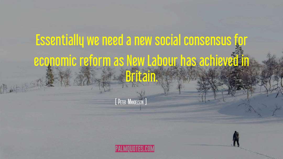 New Labour quotes by Peter Mandelson