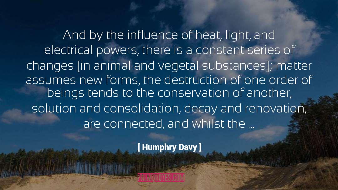 New Left quotes by Humphry Davy