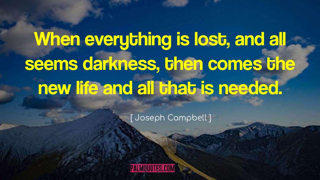 New Life quotes by Joseph Campbell