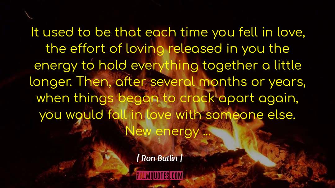 New Love After Divorce quotes by Ron Butlin