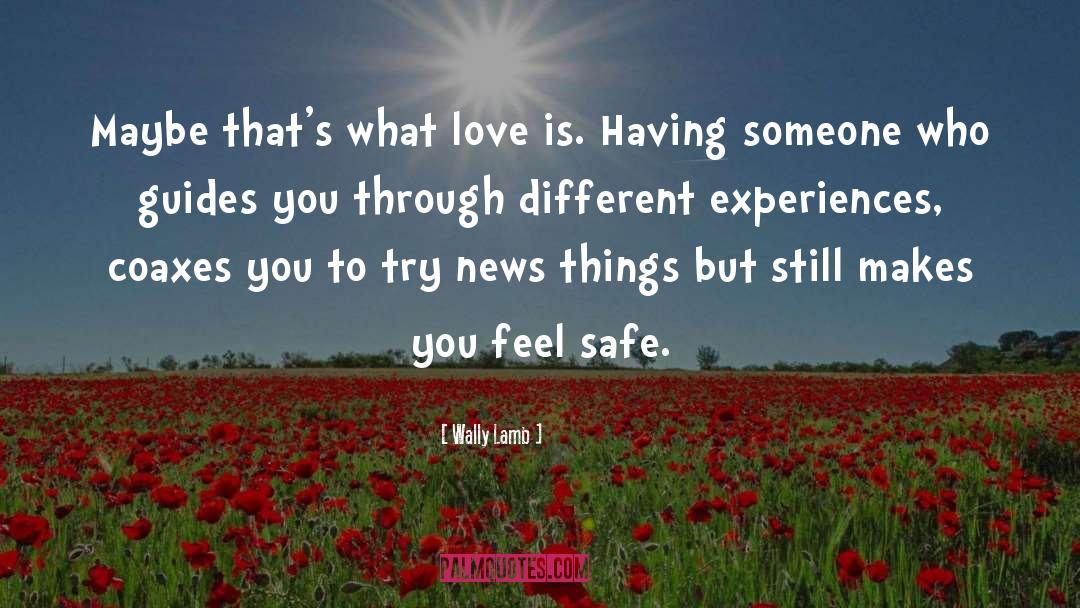 New Love quotes by Wally Lamb