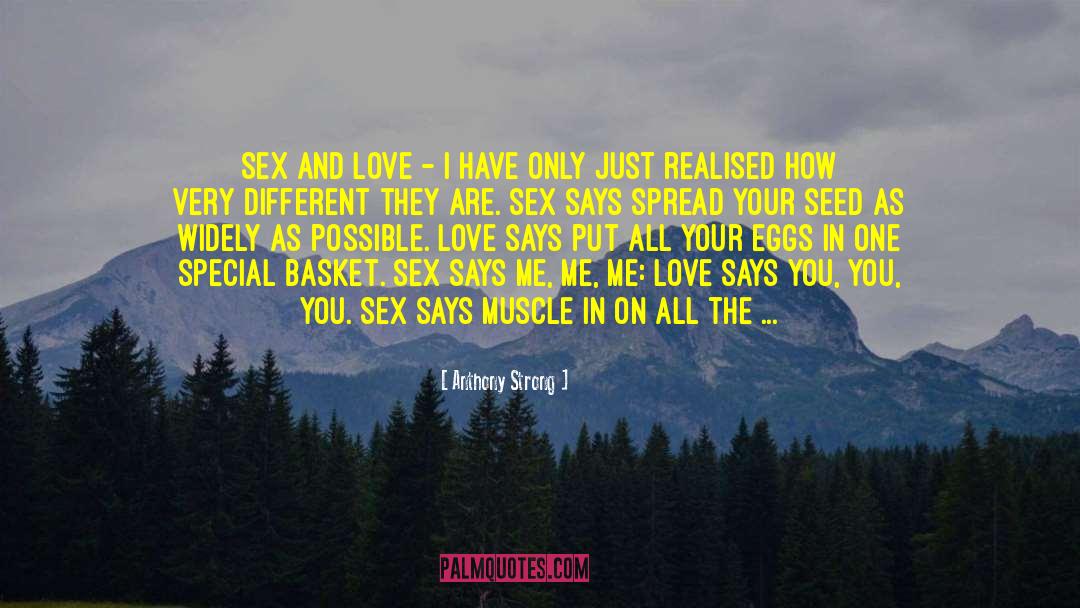 New Love quotes by Anthony Strong