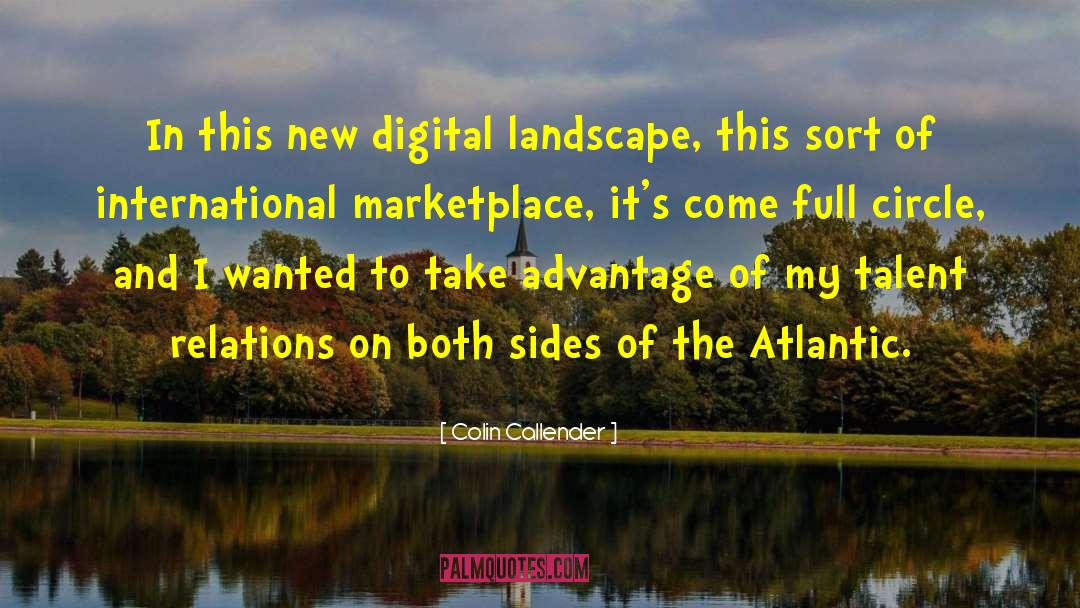 New Marketing quotes by Colin Callender