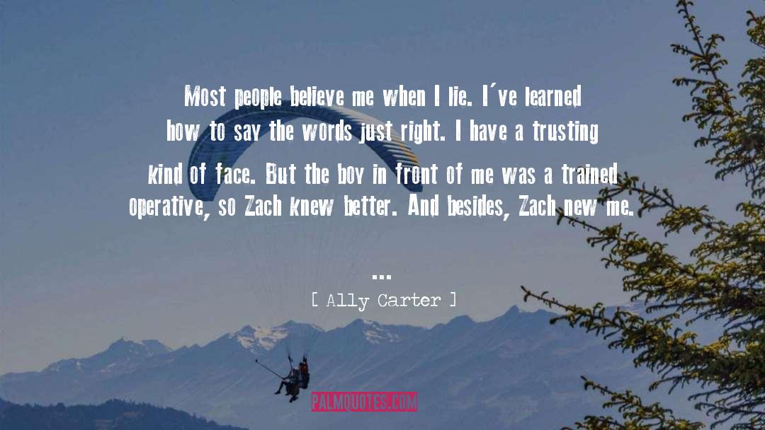 New Me quotes by Ally Carter