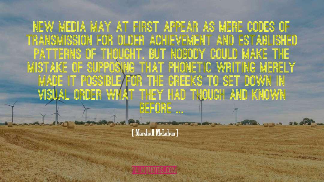 New Media quotes by Marshall McLuhan