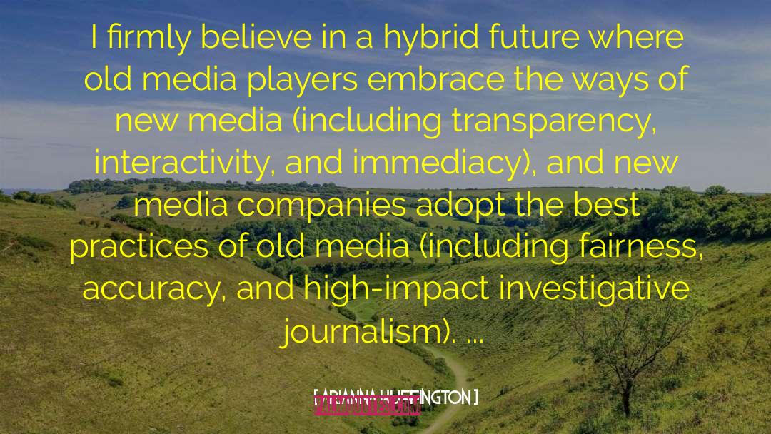 New Media quotes by Arianna Huffington