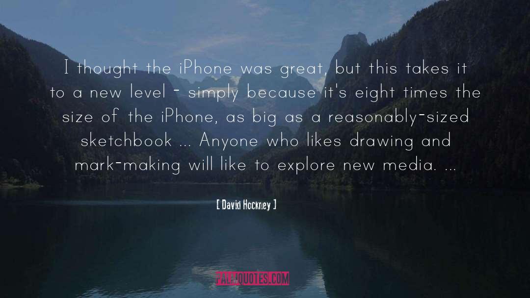 New Media quotes by David Hockney