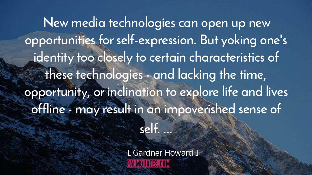 New Media quotes by Gardner Howard