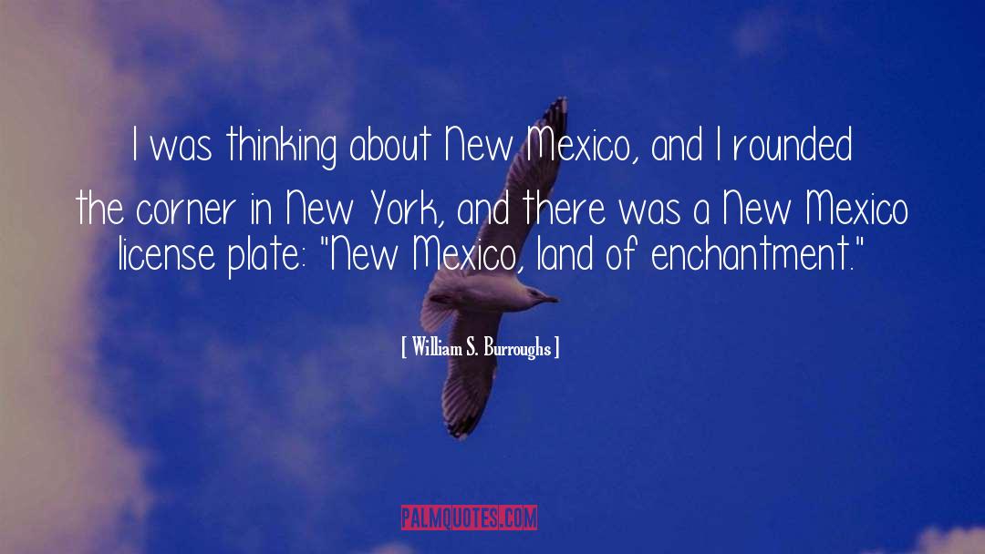 New Mexico quotes by William S. Burroughs