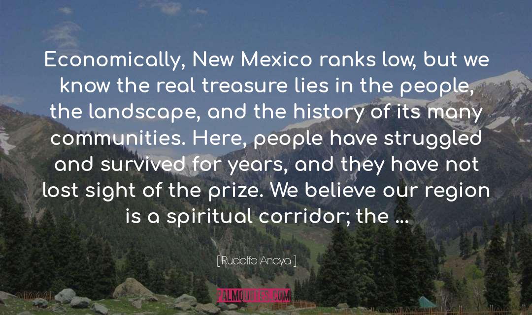 New Mexico quotes by Rudolfo Anaya
