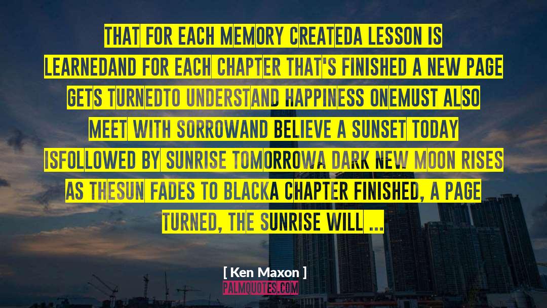 New Moon quotes by Ken Maxon