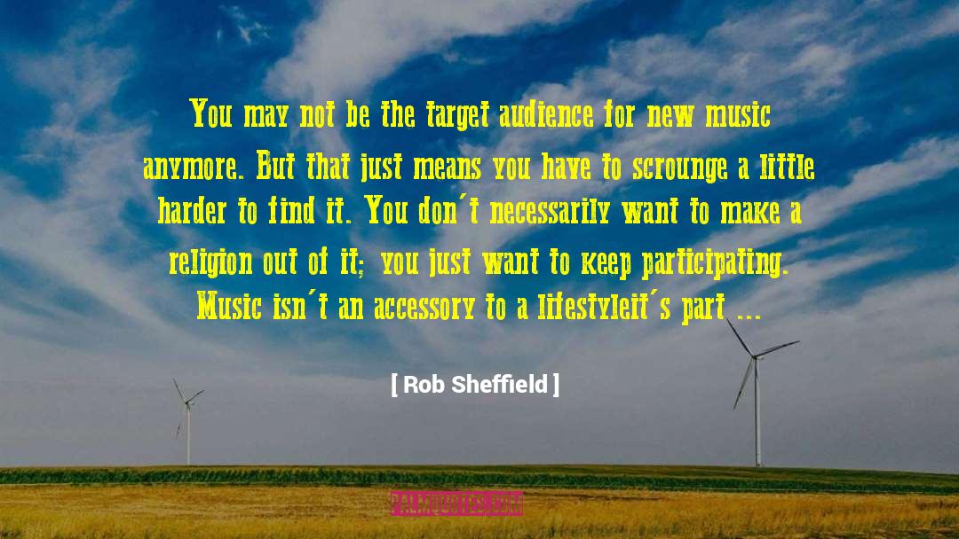 New Music quotes by Rob Sheffield