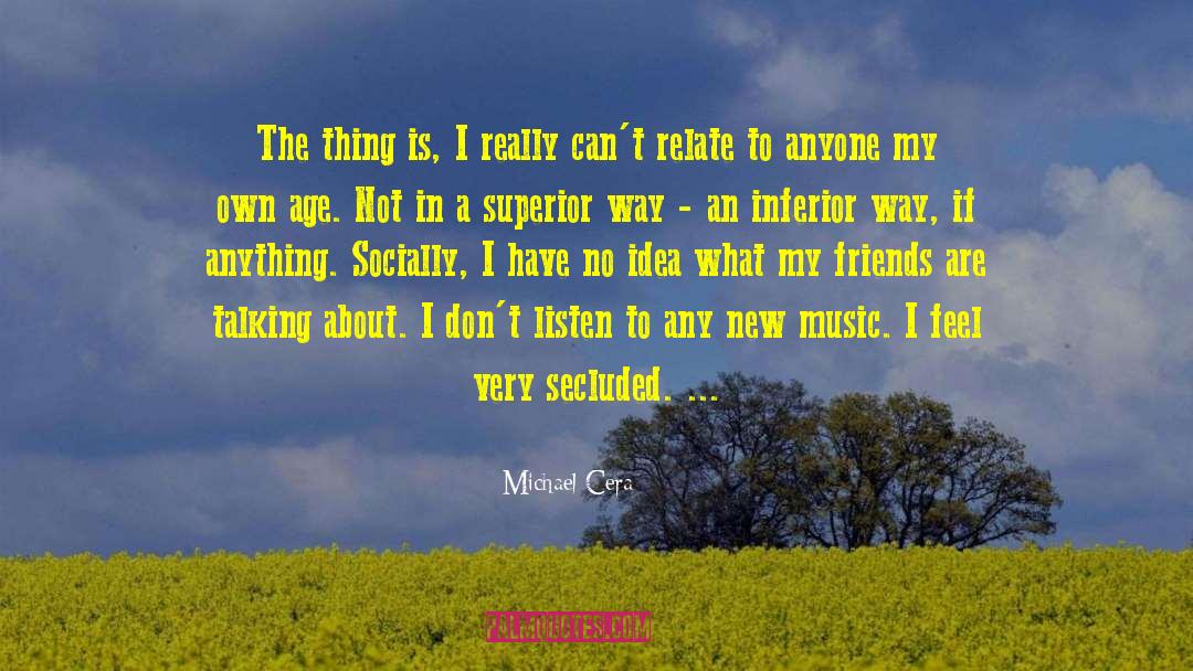 New Music quotes by Michael Cera