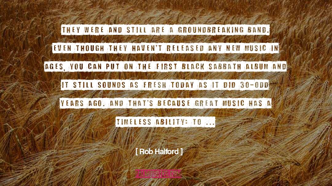 New Music quotes by Rob Halford