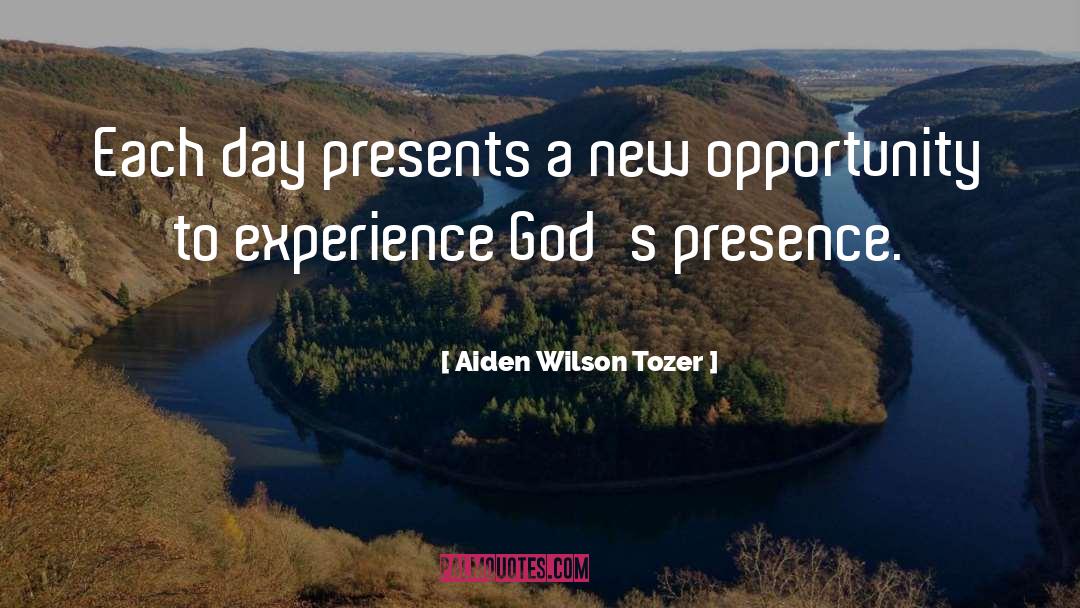 New Opportunity quotes by Aiden Wilson Tozer