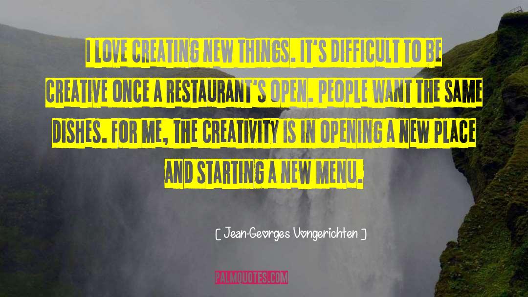 New Place quotes by Jean-Georges Vongerichten