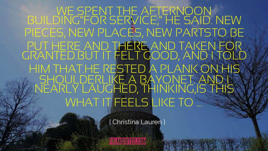 New Places quotes by Christina Lauren