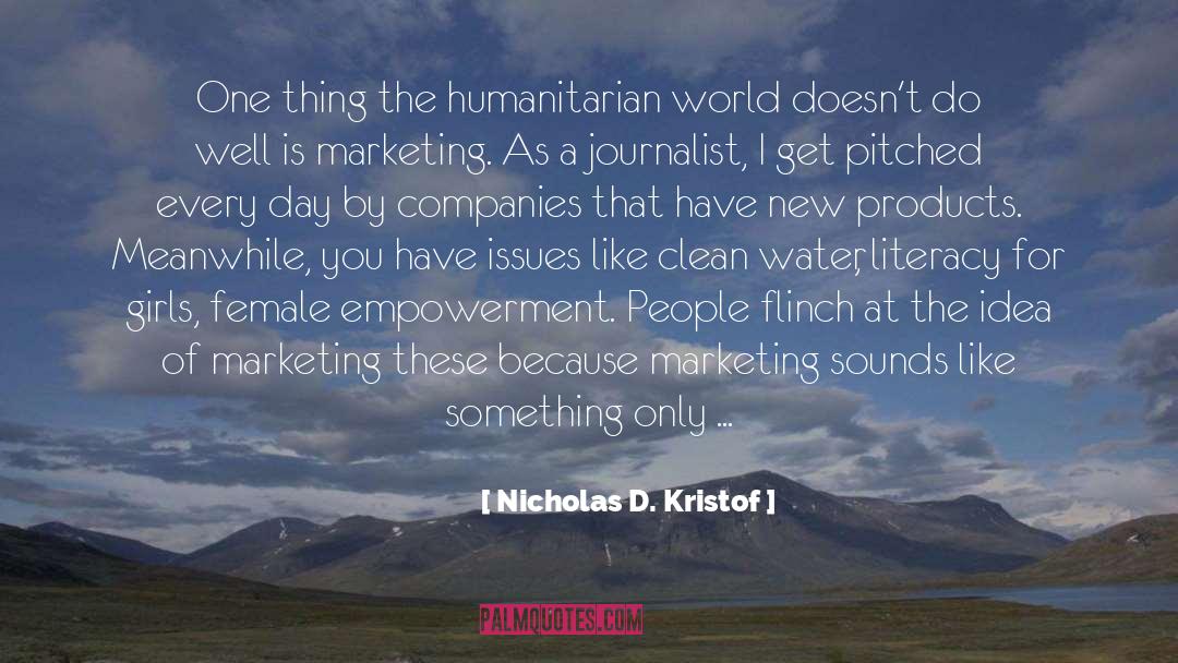 New Products quotes by Nicholas D. Kristof