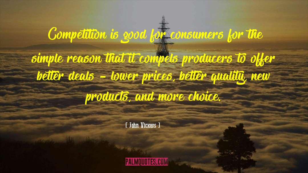 New Products quotes by John Vickers