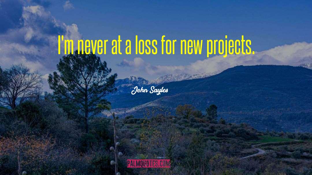 New Projects quotes by John Sayles