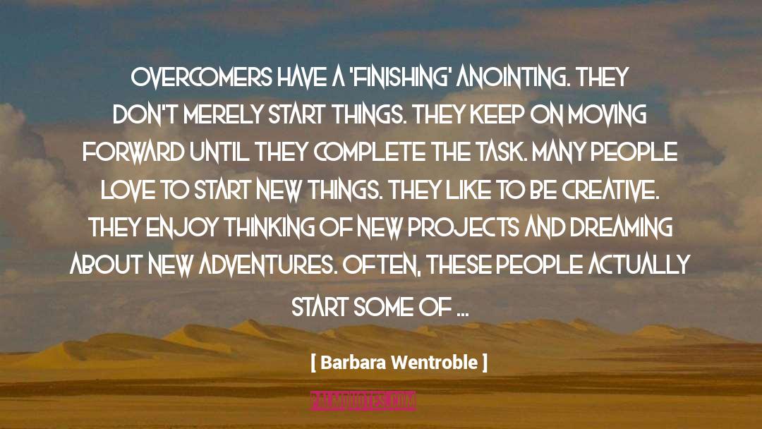 New Projects quotes by Barbara Wentroble