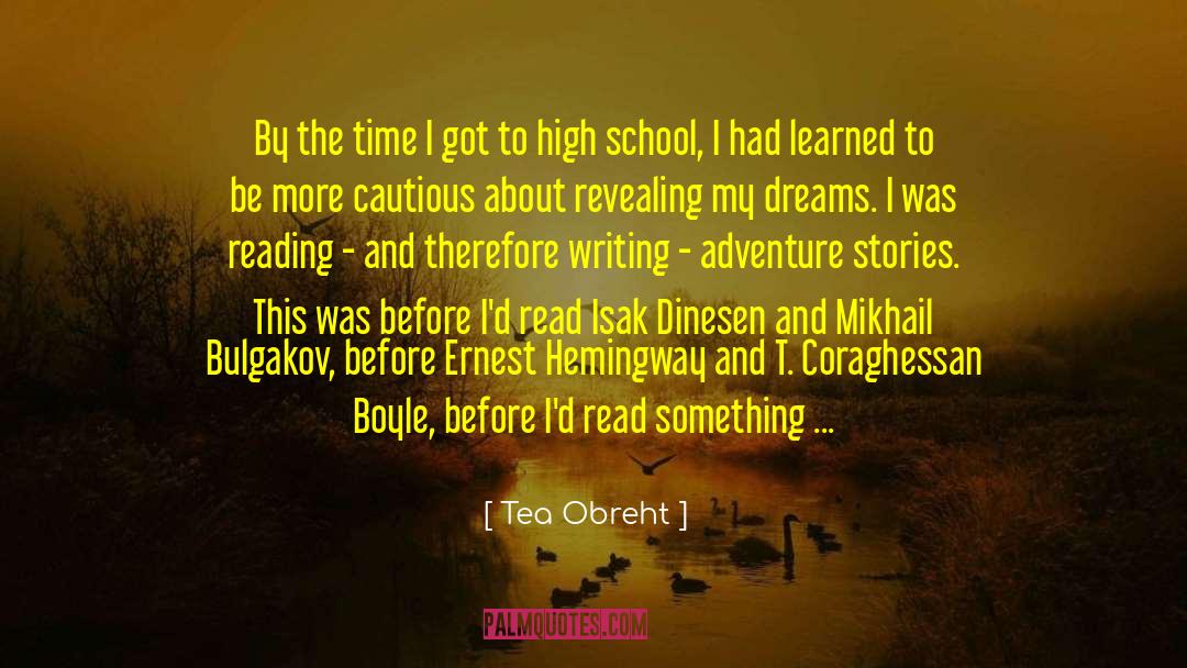 New Read quotes by Tea Obreht