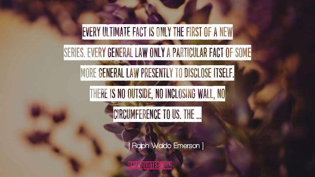 New Series quotes by Ralph Waldo Emerson