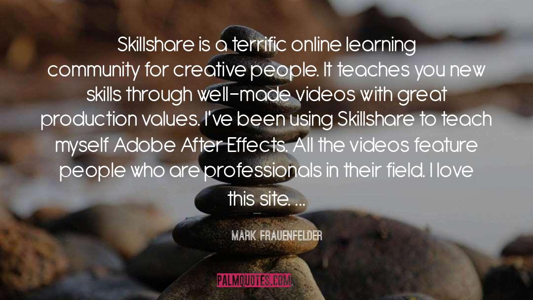 New Skills quotes by Mark Frauenfelder