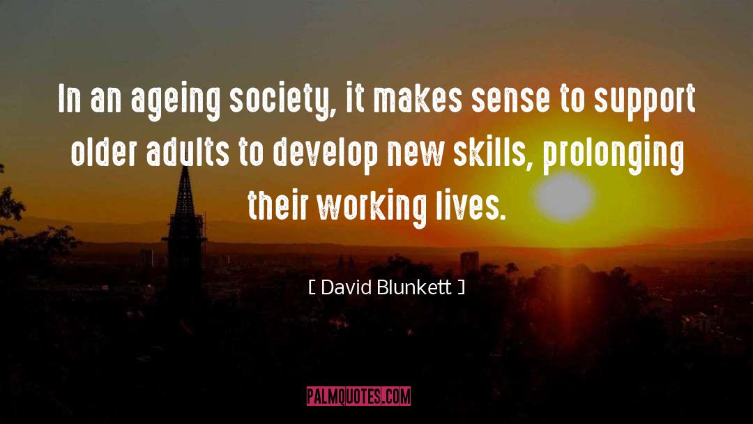 New Skills quotes by David Blunkett