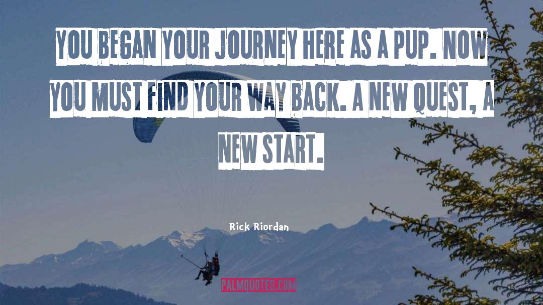 New Start quotes by Rick Riordan