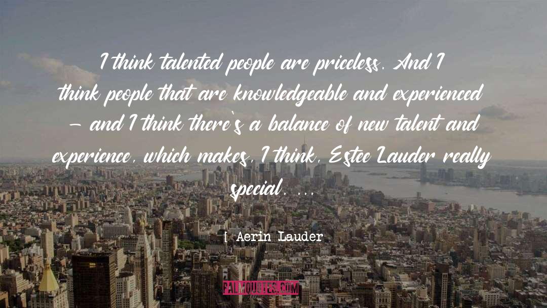 New Talent quotes by Aerin Lauder