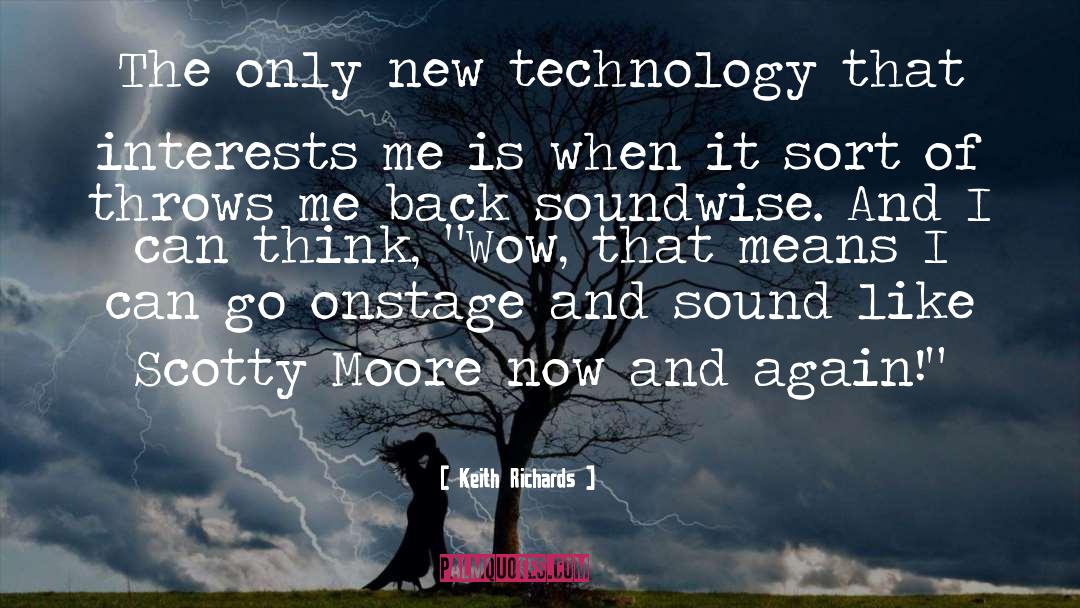 New Technology quotes by Keith Richards