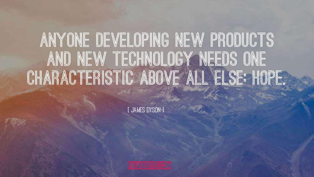 New Technology quotes by James Dyson