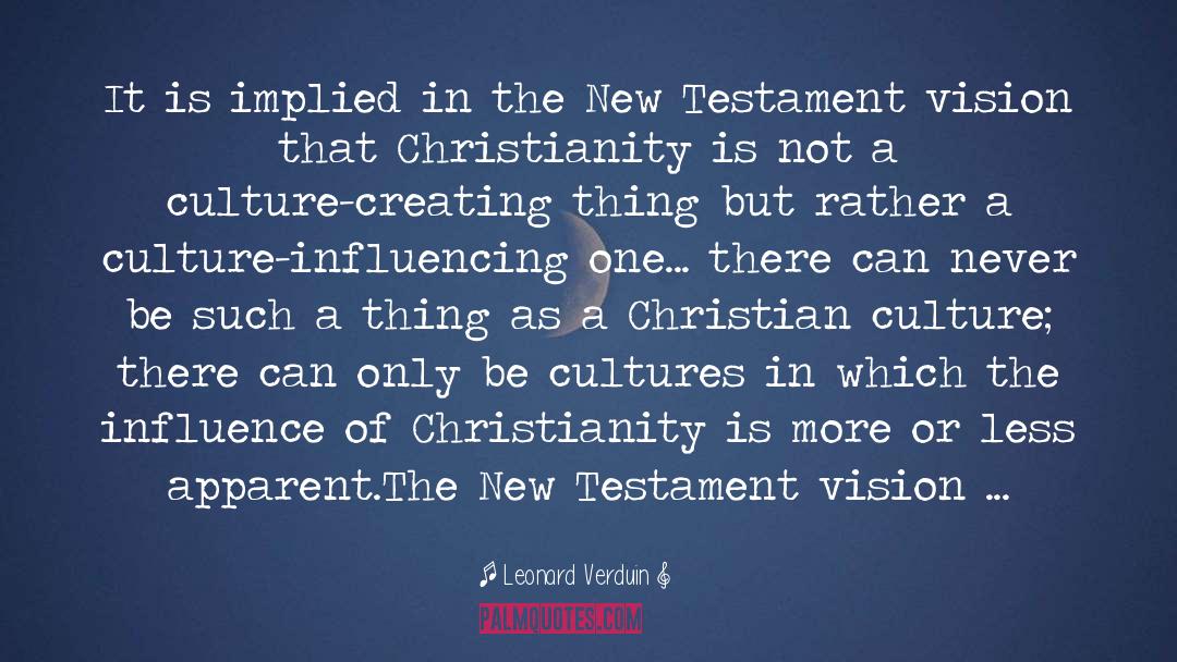 New Testament Church quotes by Leonard Verduin
