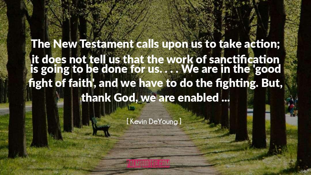 New Testament quotes by Kevin DeYoung