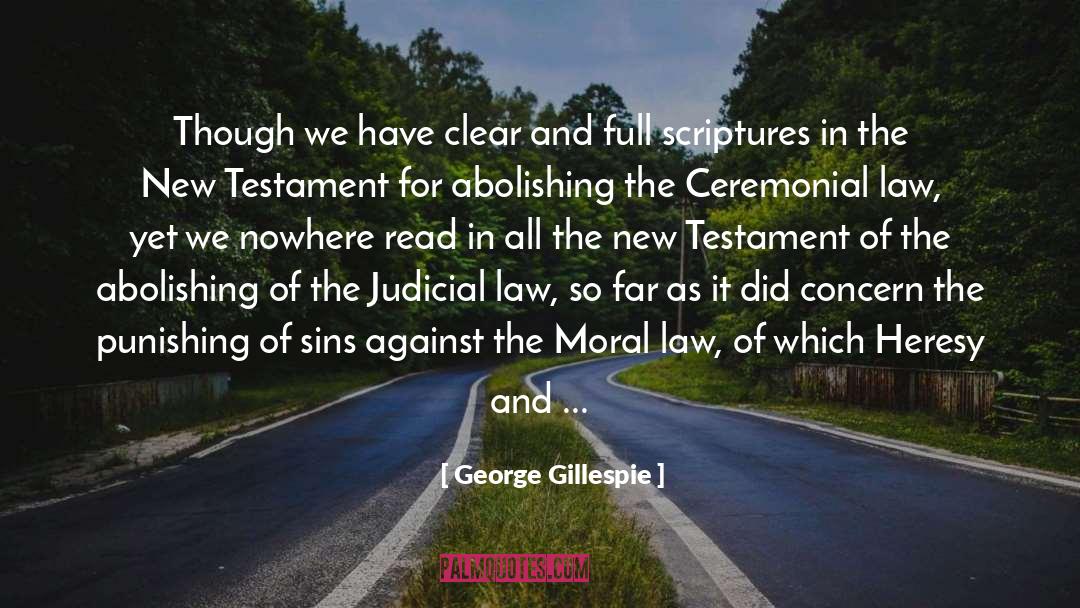 New Testament quotes by George Gillespie